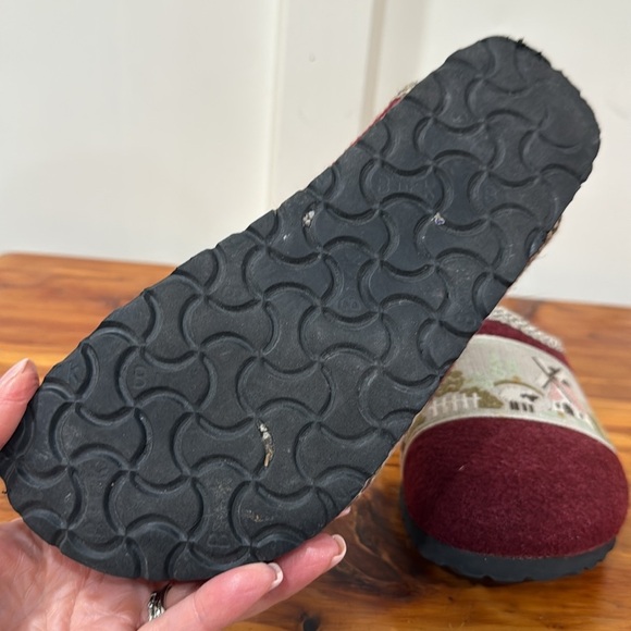 Birki's Birkenstock Storytelling Ribbon Felt Clogs Sheep Windmill Countryside - Picture 7 of 9